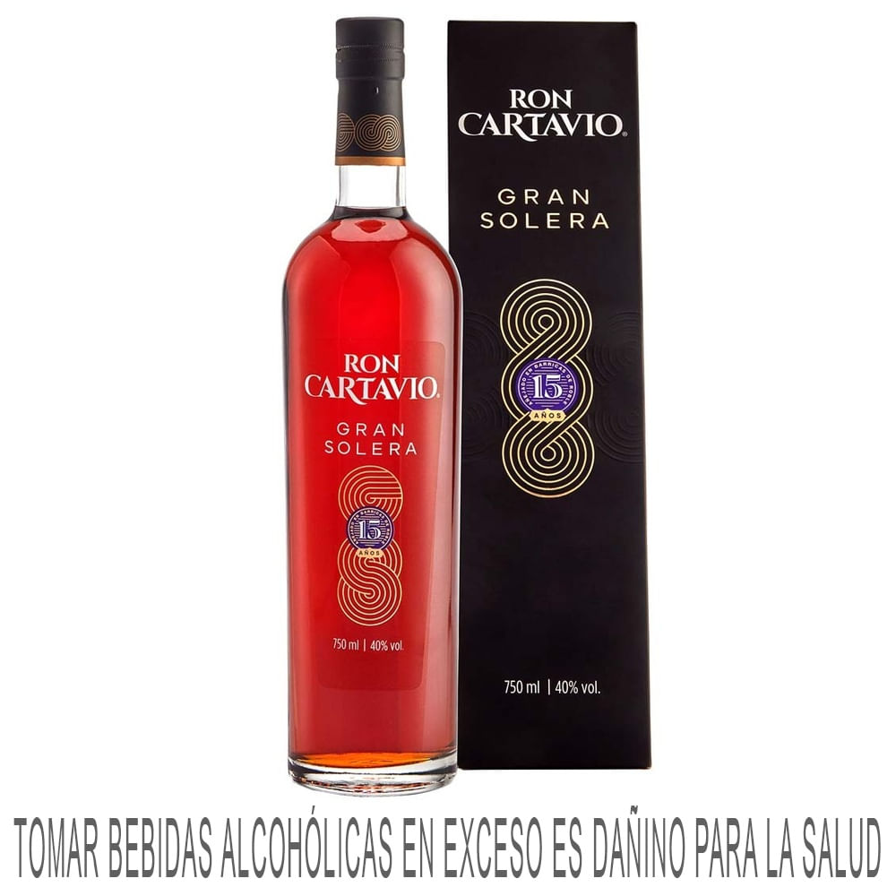 Ron CARTAVIO Gran Solera 15 Años Botella 750ml