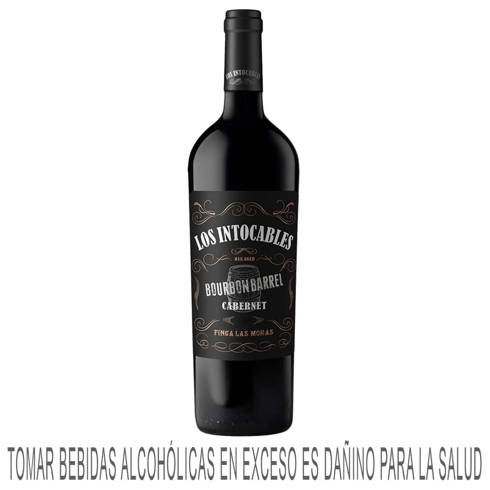Vino Tinto LOS INTOCABLES Cabernet Botella 750ml