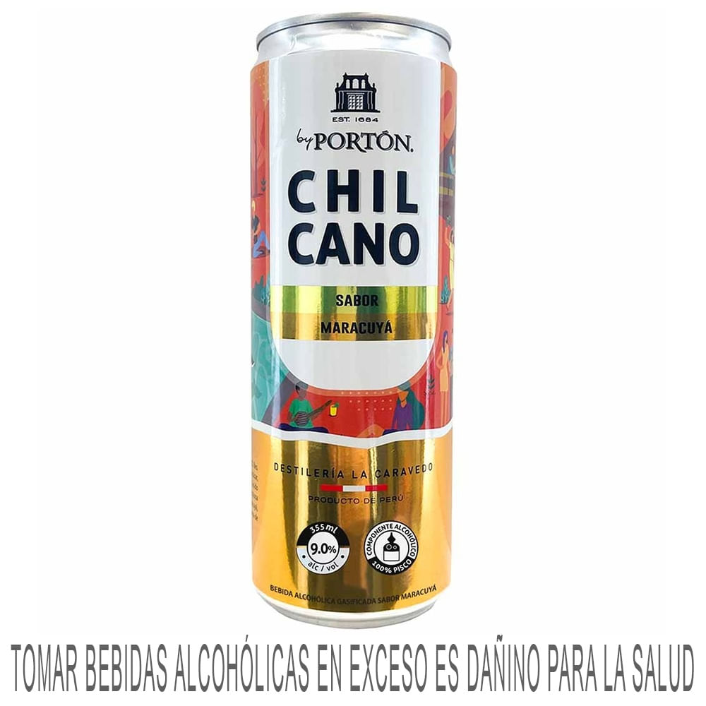Ready To Drink (RTD) PORTON Chilcano de Maracuyá Lata 355ml