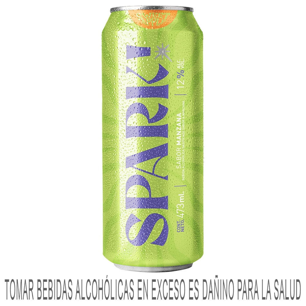 Ready To Drink (RTD) SPARK Manzana Lata 473ml