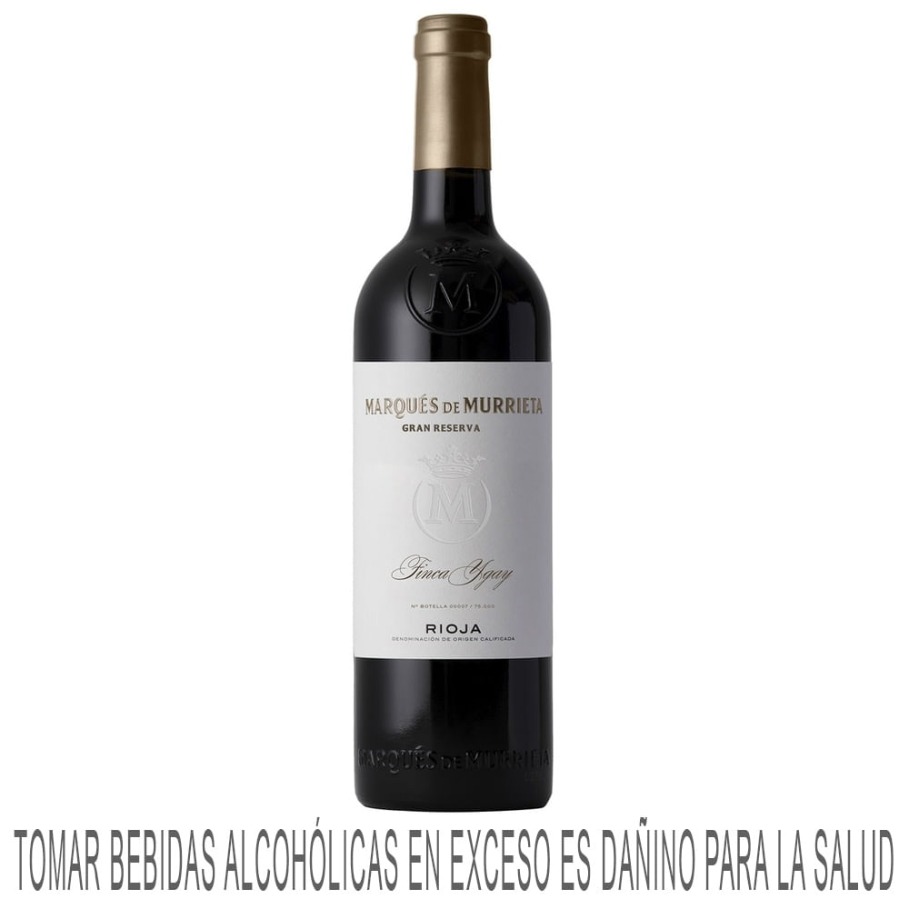 Vino Tinto MARQUES DE MURRIETA Gran Reserva Botella 750ml