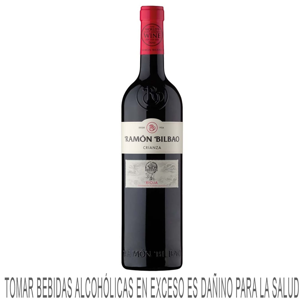 Vino Tinto RAMON BILBAO Crianza Botella 750ml