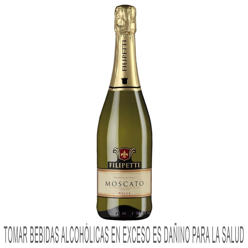 Espumante FILIPETTI Moscato Dolce Botella 750ml