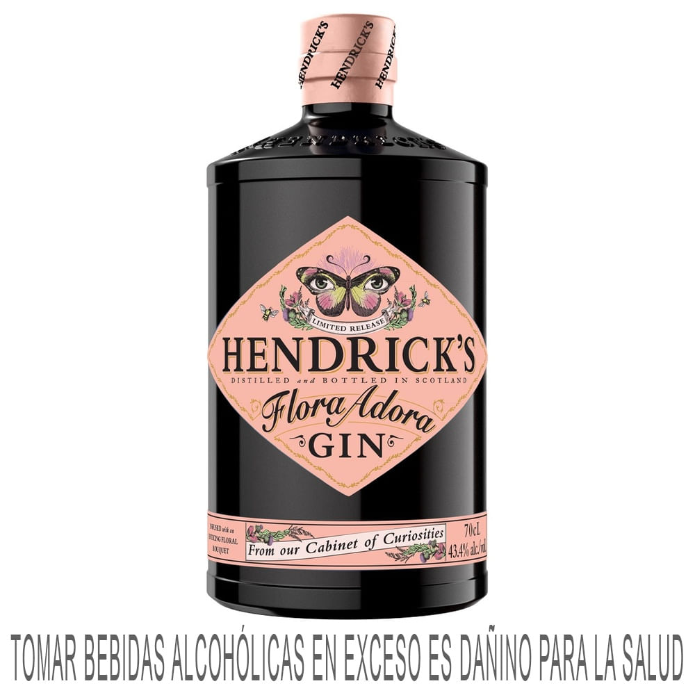 Gin HENDRICK'S Flora Adora Botella 700ml