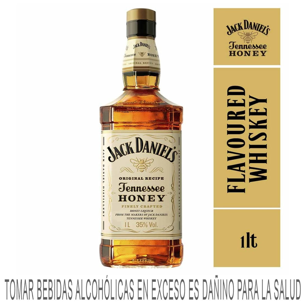 Whisky JACK DANIEL'S Tennessee Honey Botella 1L