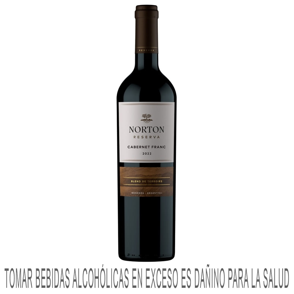 Vino Tinto NORTON Reserva Cabernet Franc Botella 750ml