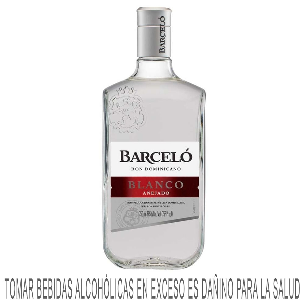 Ron BARCELÓ Blanco Botella 750ml