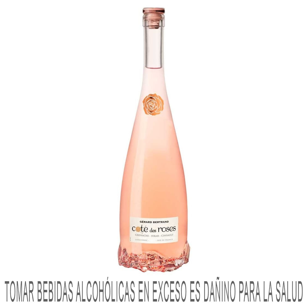 Vino Rosé COTE DES ROSES Botella 750ml