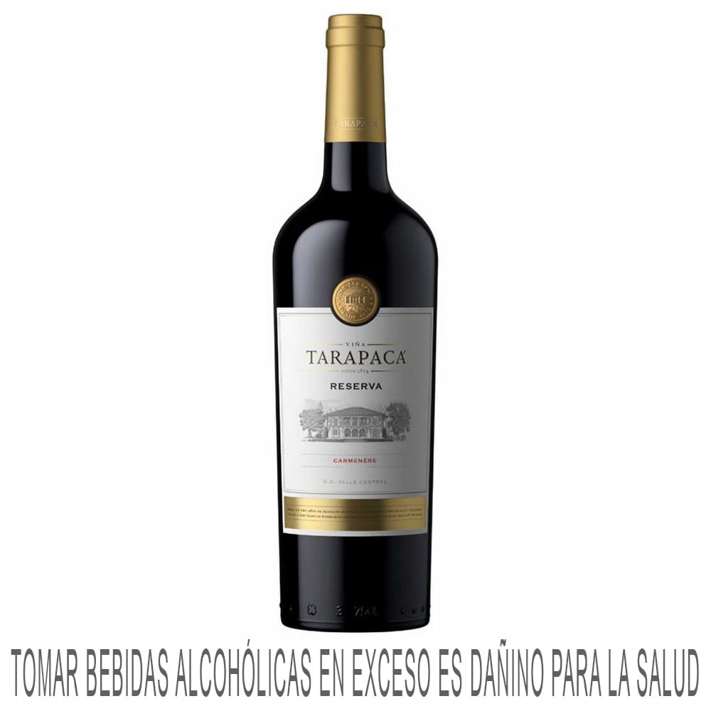 Vino Tinto TARAPACA Reserva Camernere Botella 750ml