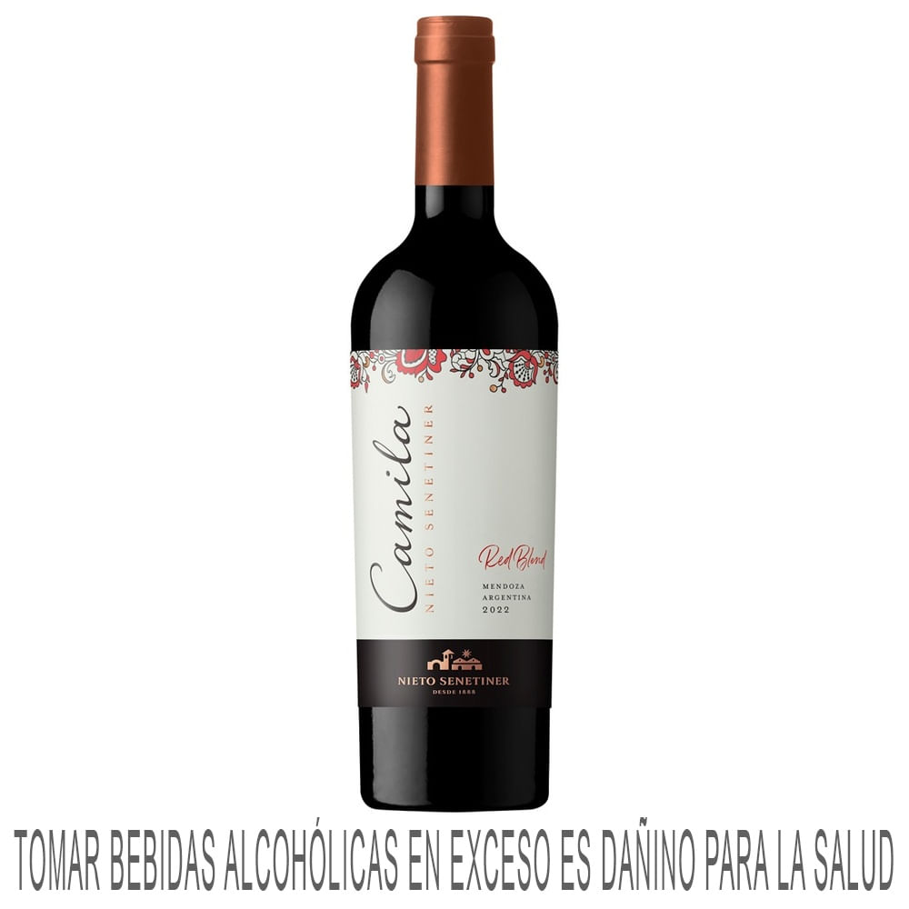 Vino Tinto NIETO SENETINER Camila Red Blend Botella 750ml