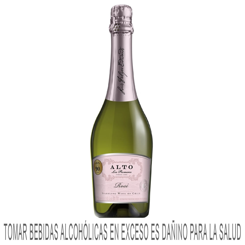 Espumante Rosé ALTOS LOS ROMEROS Botella 750ml