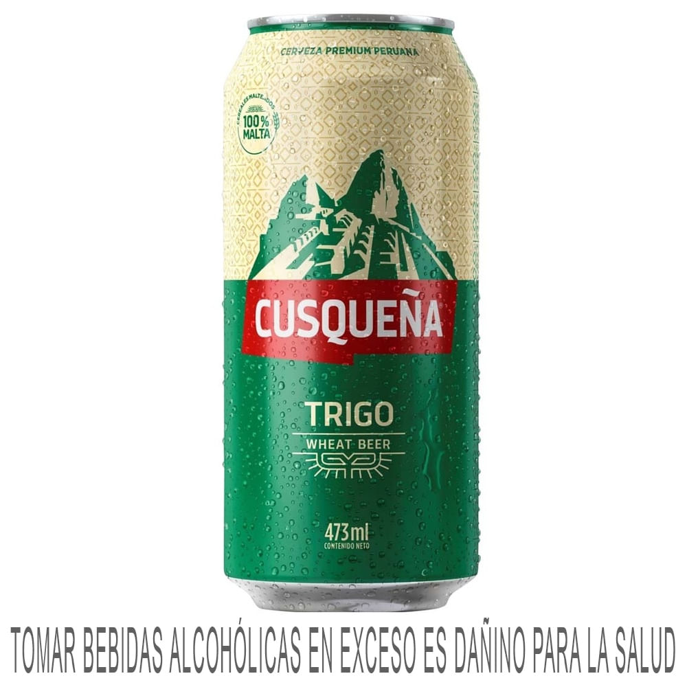 Cerveza CUSQUEÑA Trigo Lata 473ml