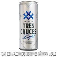 Cerveza Light TRES CRUCES Lata 310ml