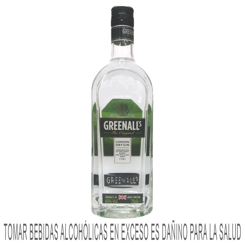 Gin GREENALL'S London Botella 700ml