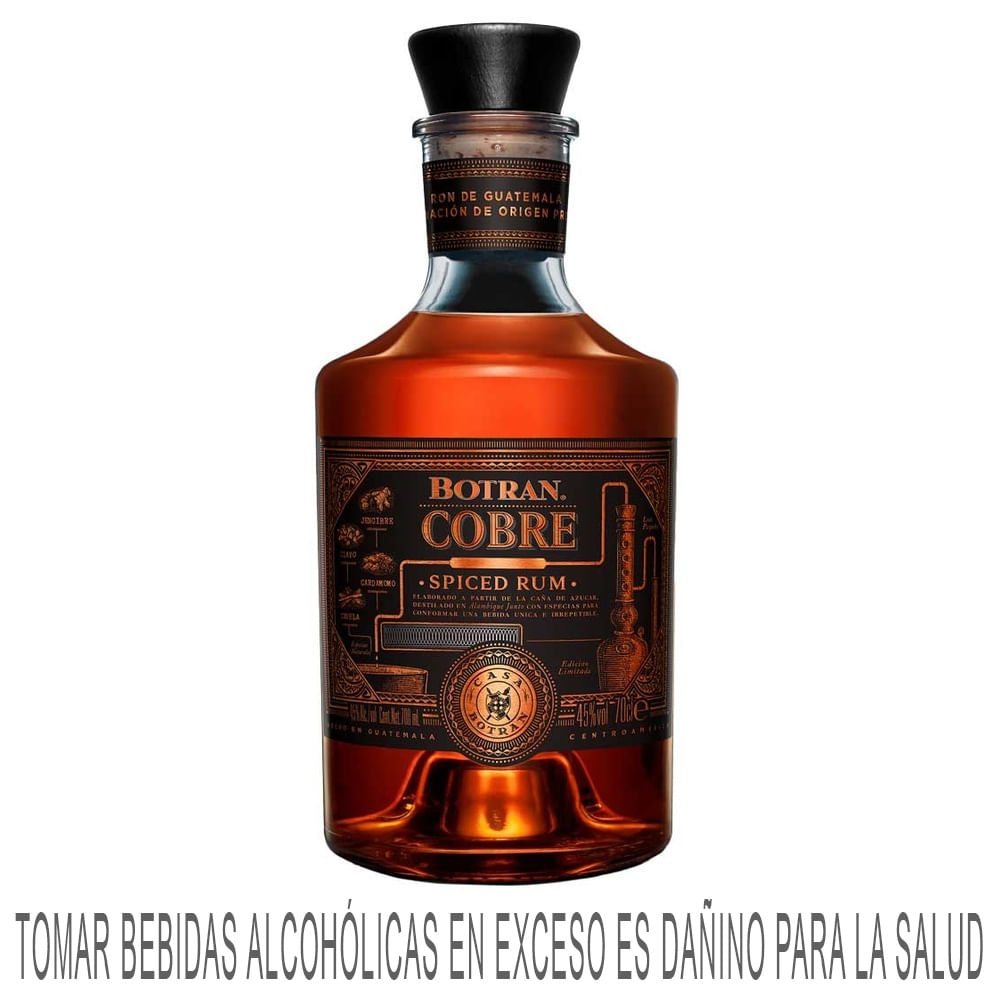 Ron BOTRAN Cobre Botella 700ml