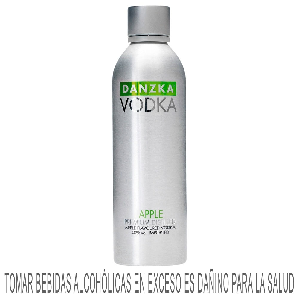 Vodka DANZKA Apple Botella 750ml