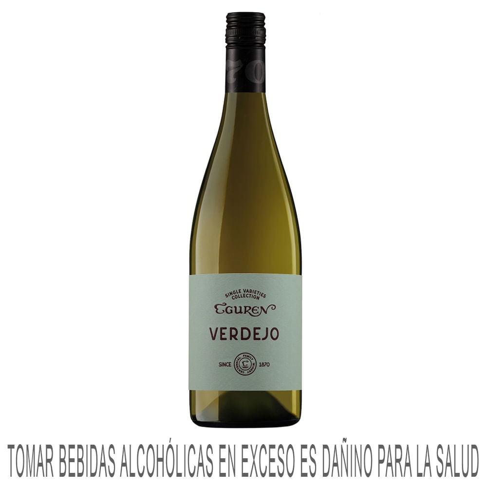 Vino Blanco EGUREN Ugarte Verdejo Botella 750ml