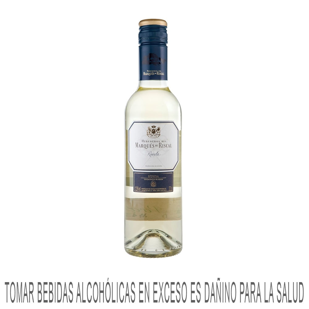 Vino Blanco MARQUÉS DE RISCAL Rueda Botella 375ml