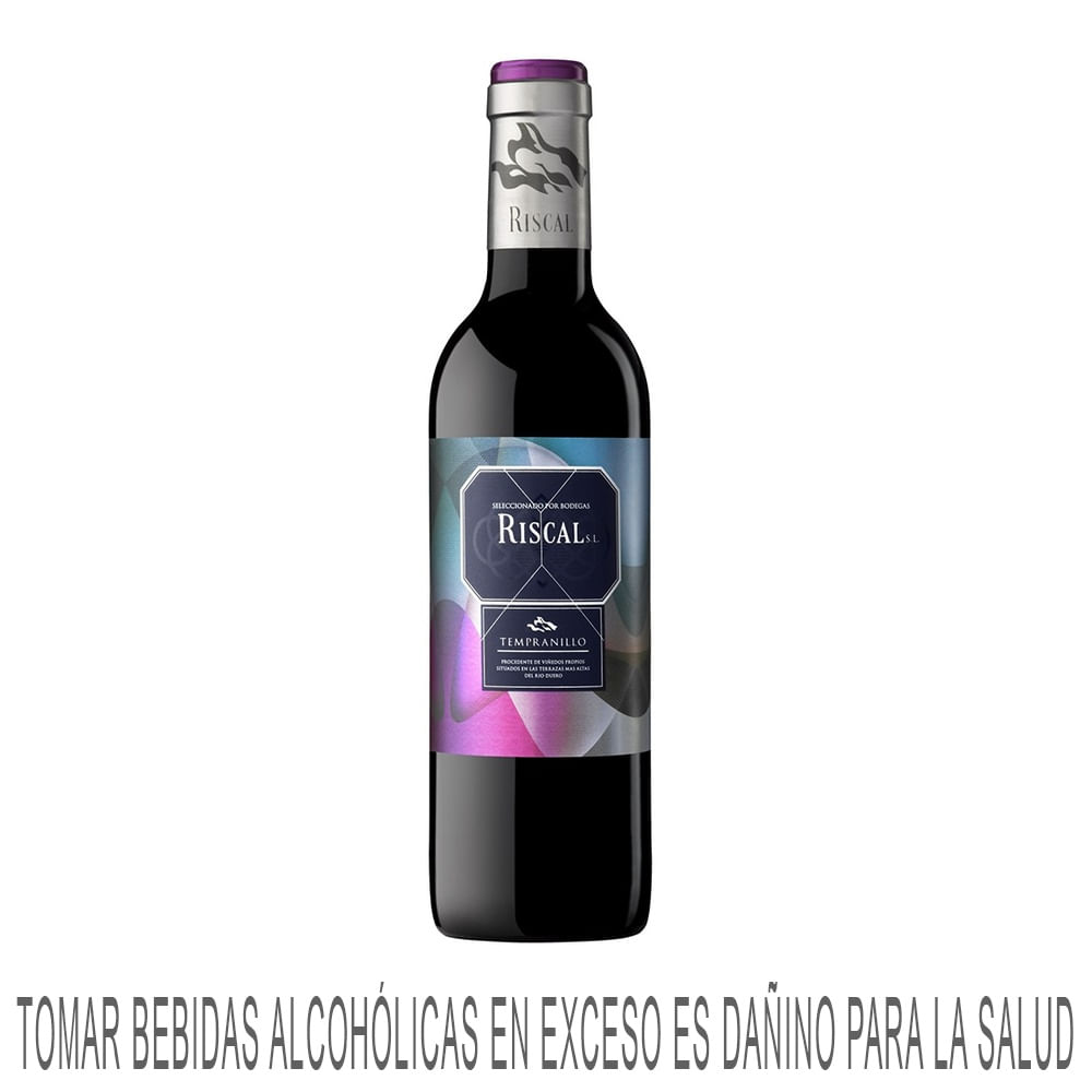 Vino Tinto MARQUÉS DE RISCAL Tempranillo Botella 375ml