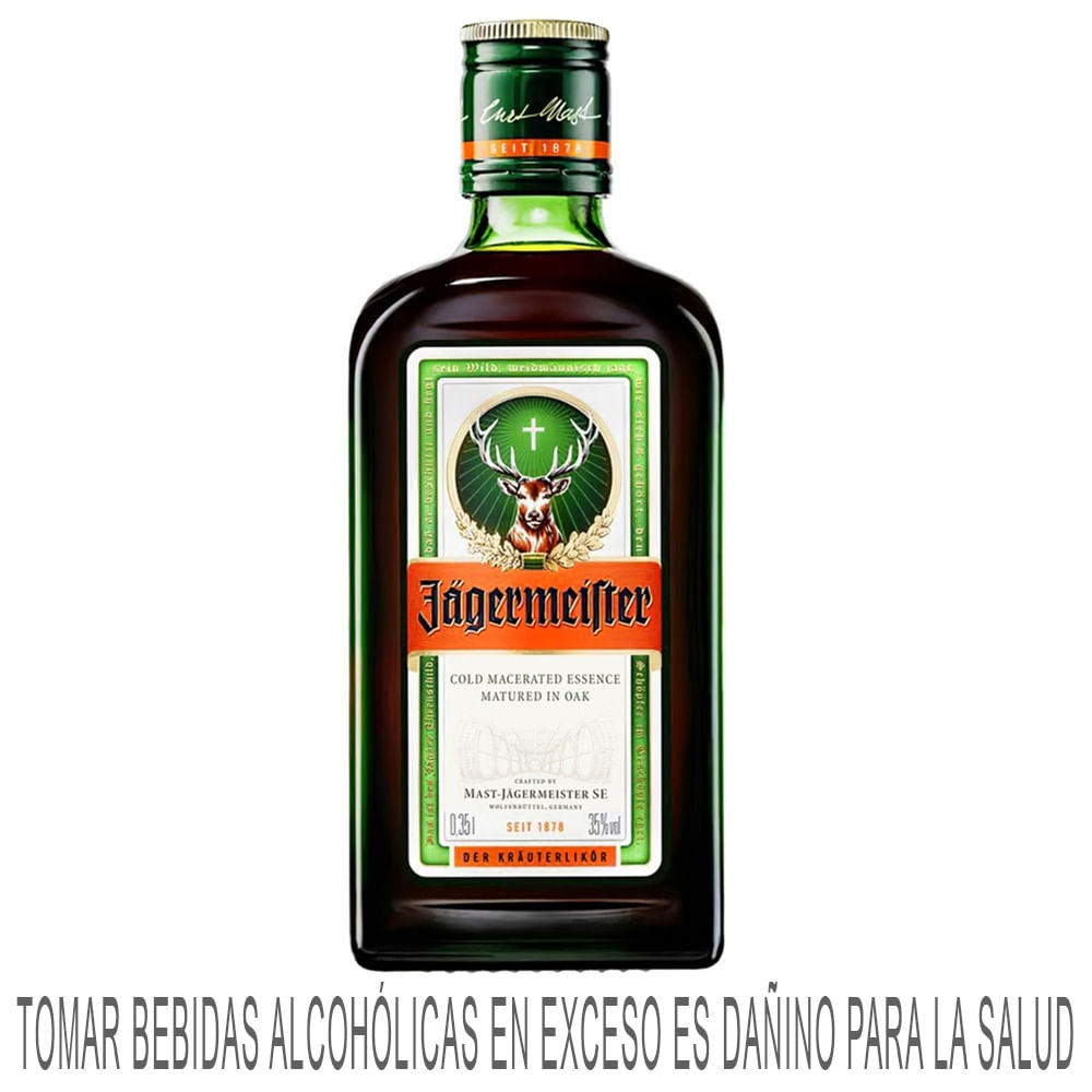 Licor de Hierbas JÄGERMEISTER Botella 350ml