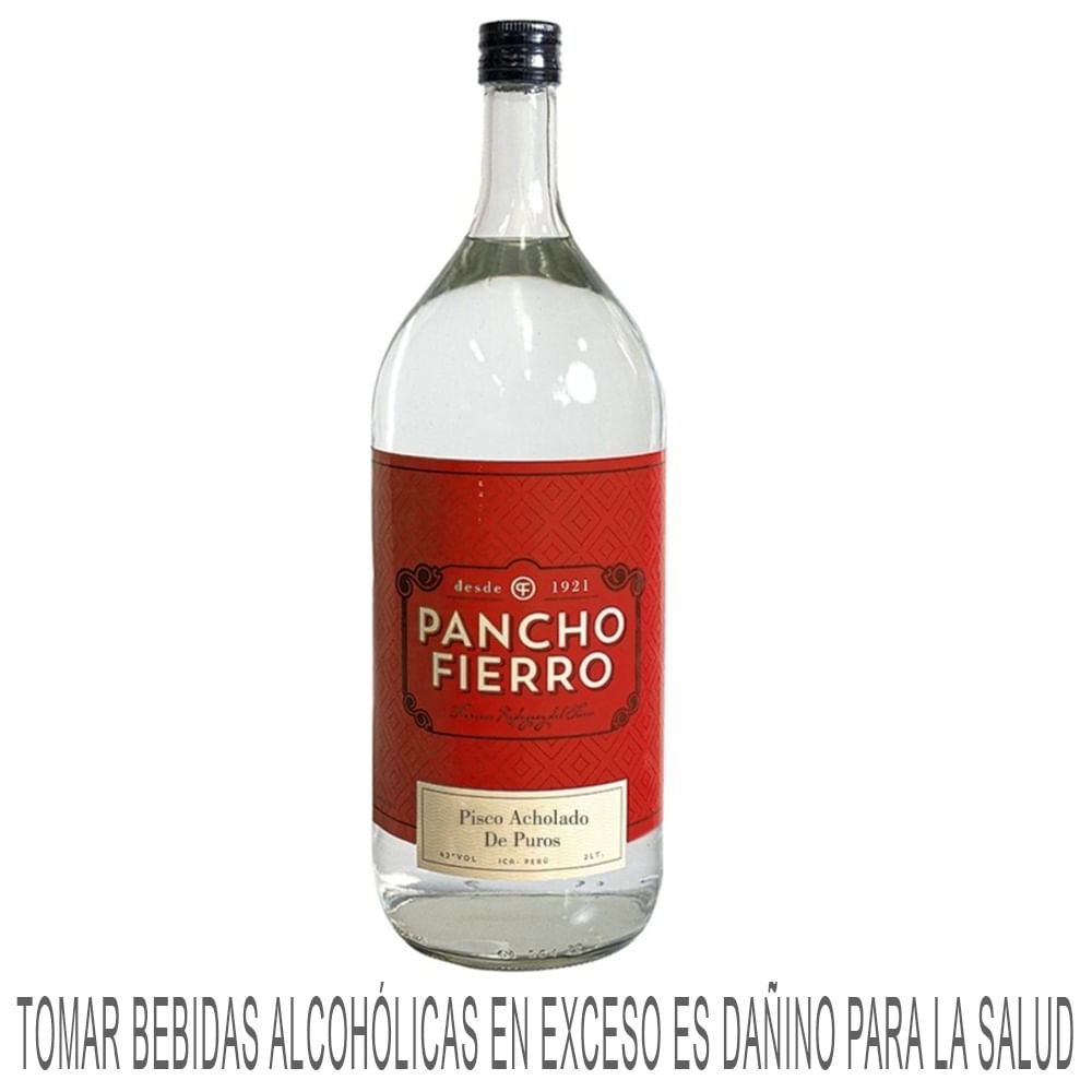 Pisco Acholado PANCHO FIERRO Botella 2L