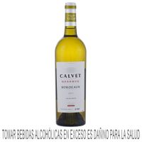 Vino Blanco CALVET Reserve Sauvignon Blanc Botella 750ml