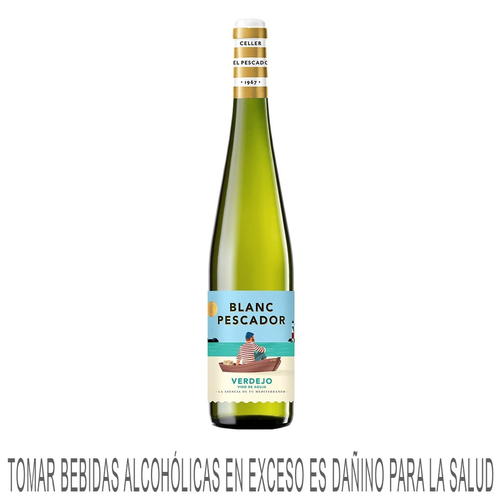 Vino Blanco BLANC PESCADOR Verdejo Botella 750ml
