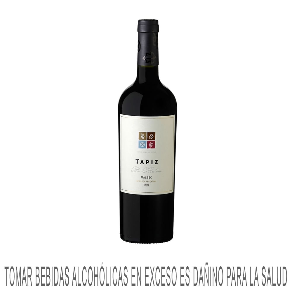 Vino Tinto TAPIZ Alta Colección Malbec Botella 750ml
