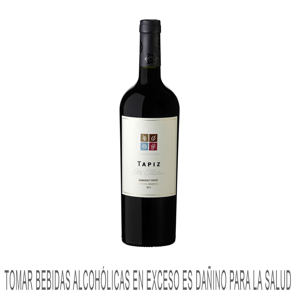 Vino Tinto TAPIZ Alta Colección Cabernet Franc Botella 750ml