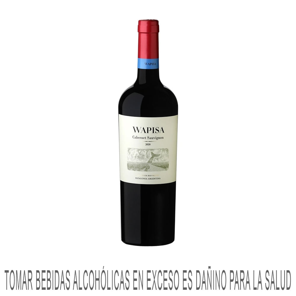 Vino Tinto WAPISA Cabernet Sauvignon Botella 750ml
