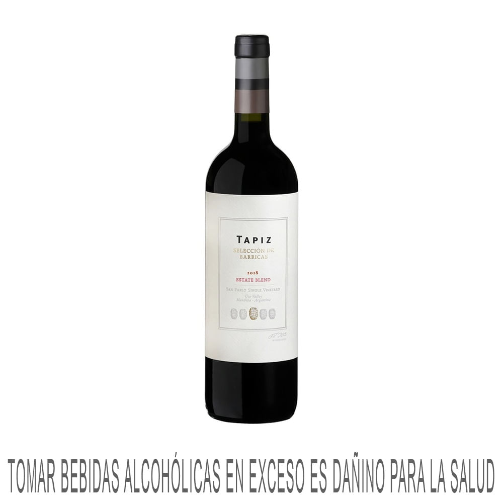Vino Tinto TAPIZ Selección Barricas Estate Blend Botella 750ml