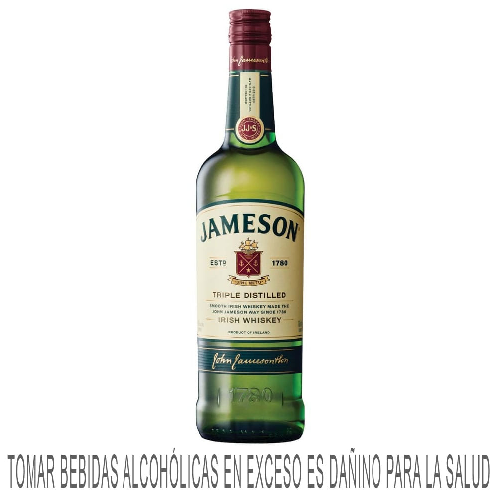 Whisky JAMESON Botella 700ml