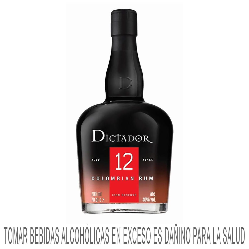 Ron DICTADOR 12 Años Botella 700ml