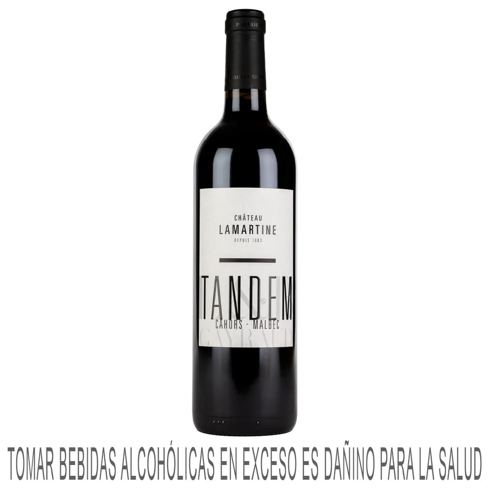 Vino Tinto TANDEM Botella 750ml