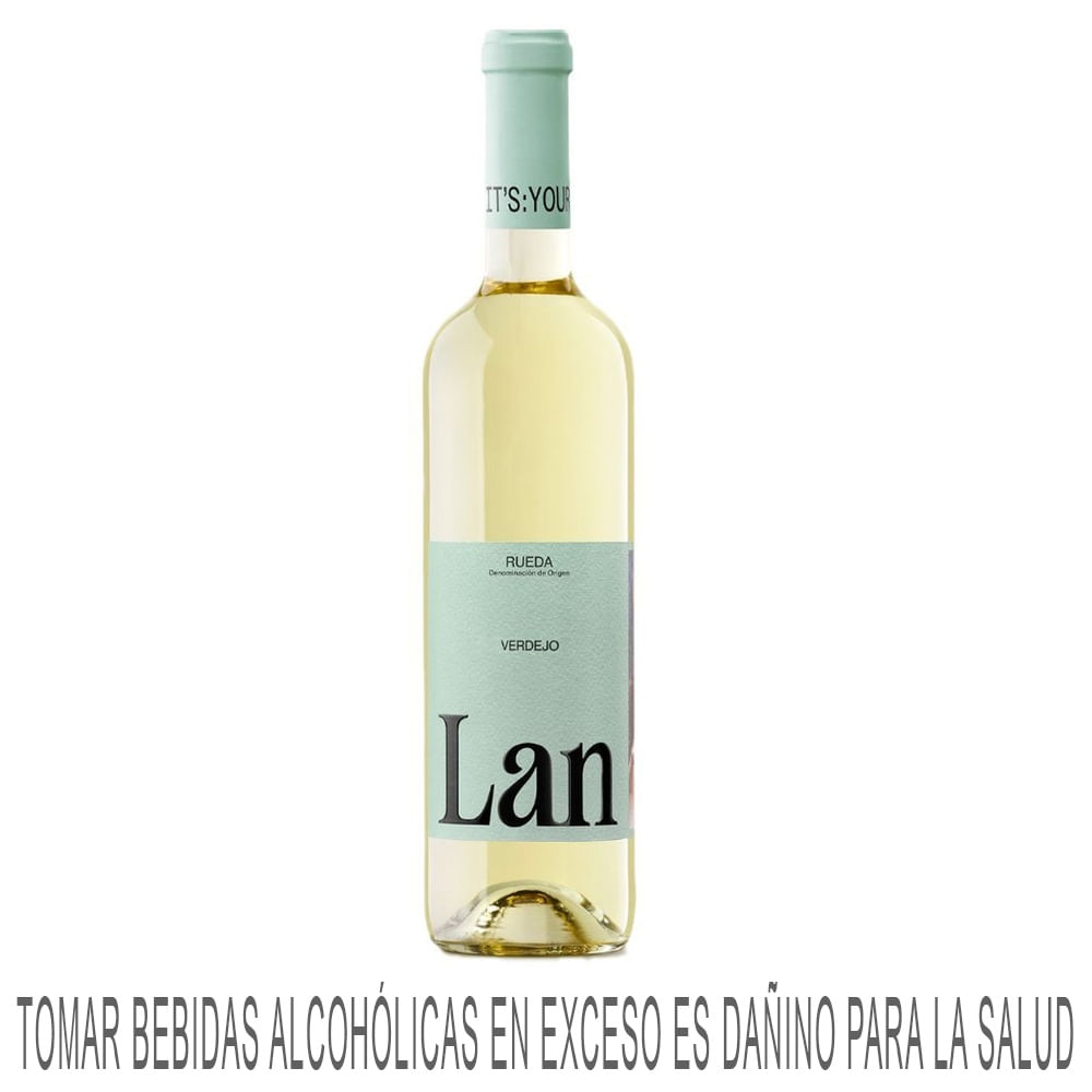 Vino Blanco LAN Rueda Verdejo Botella 750ml