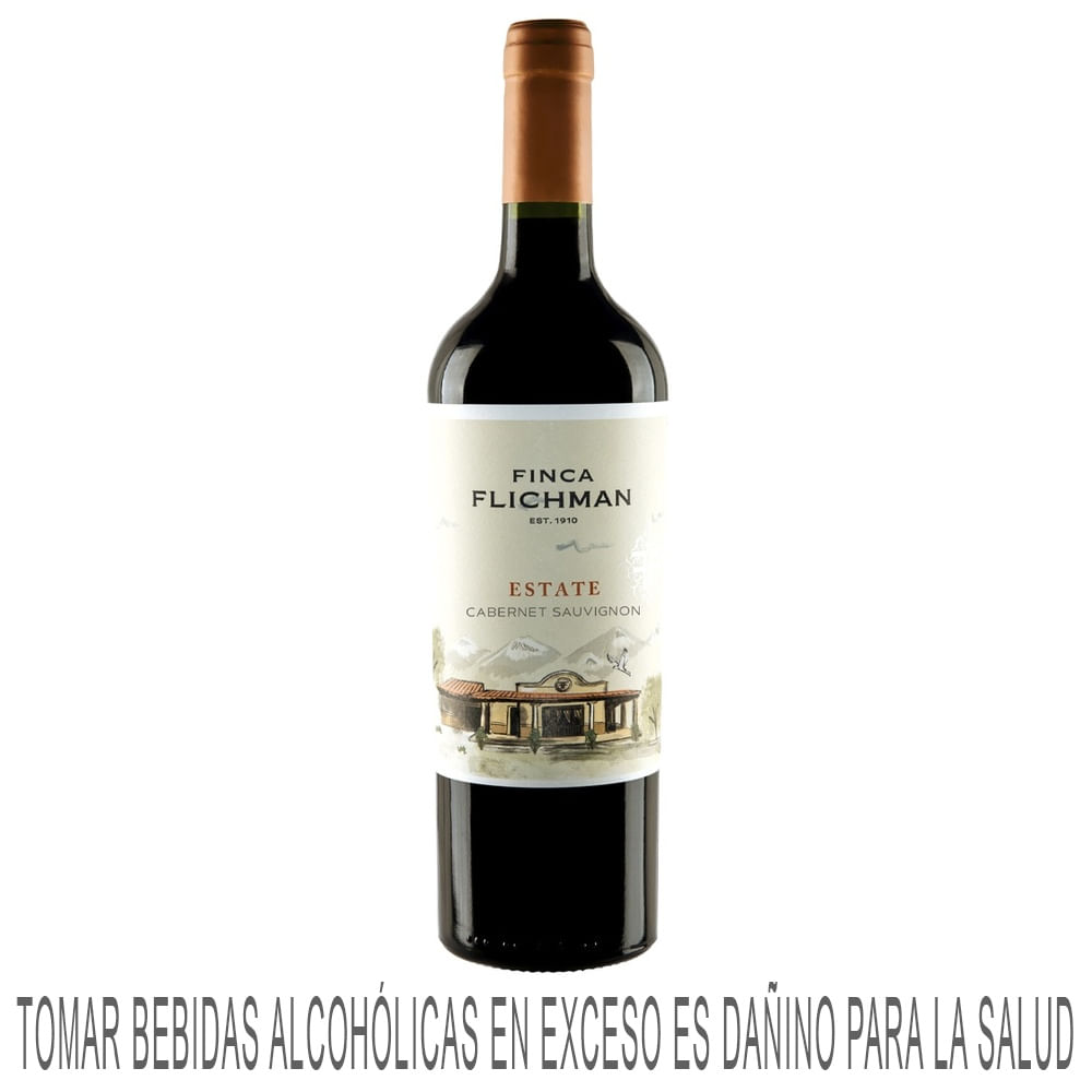Vino Tinto FINCA FLEICHMAN Estate Cabernet Sauvignon Botella 750ml