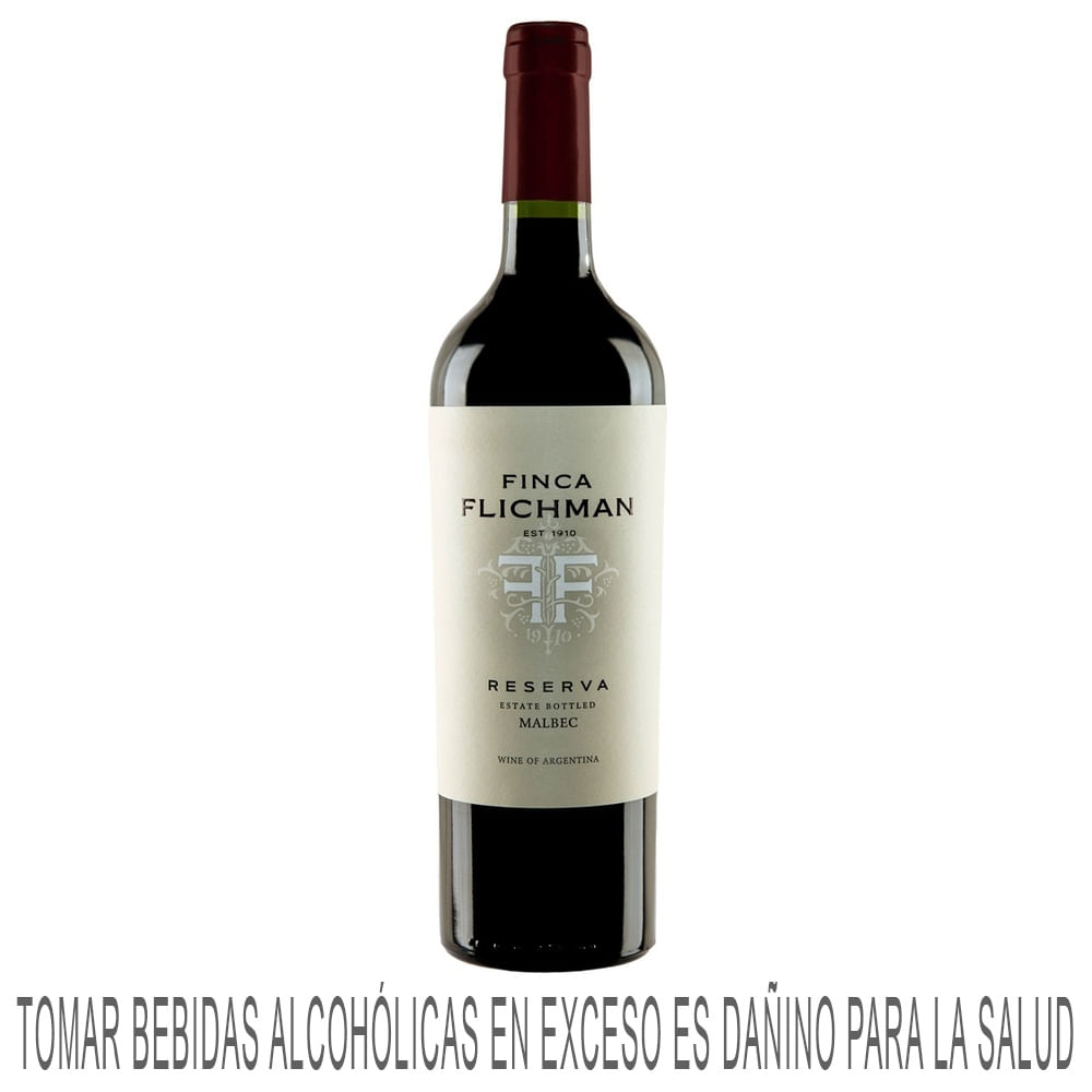 Vino Tinto FINCA FLICHMAN Reserva Malbec Botella 750ml