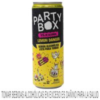 Bebida Ready To Drink (RTD) PARTY BOX Lemon Danger 355ml