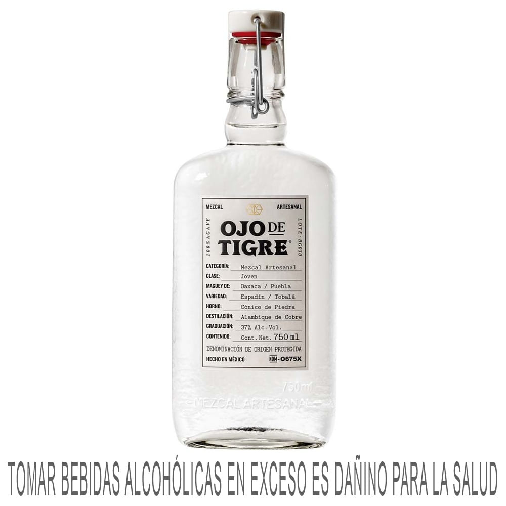 Tequila OJO DE TIGRE Mezcla Botella 750ml