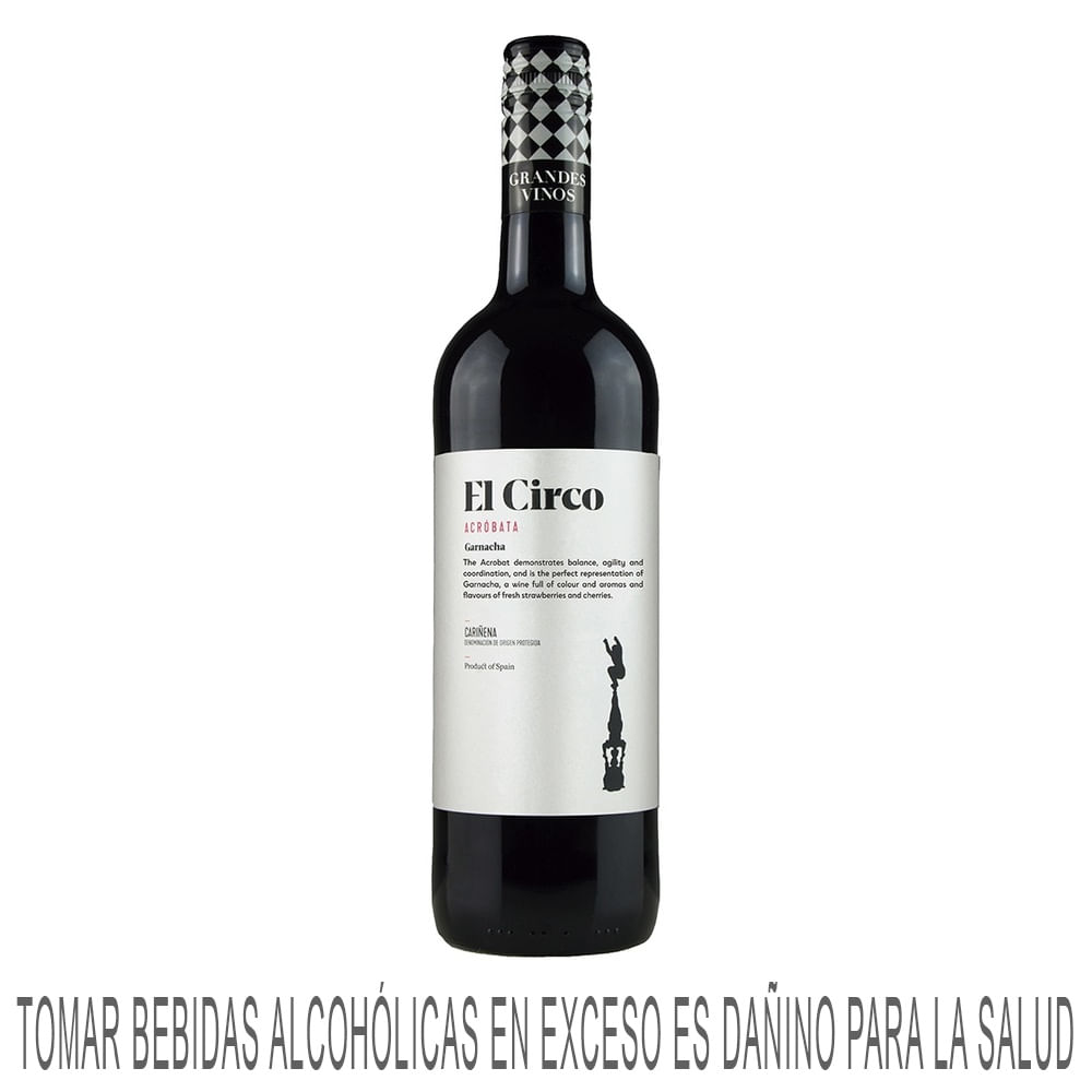 Vino Tinto EL CIRCO Garnacha Botella 750ml