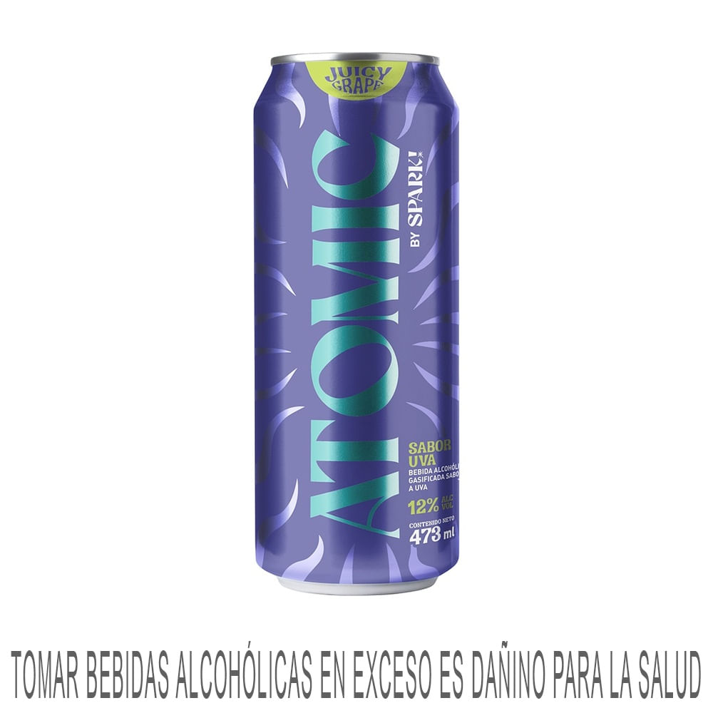 Ready To Drink (RTD) ATOMIC Spark Uva Lata 473ml
