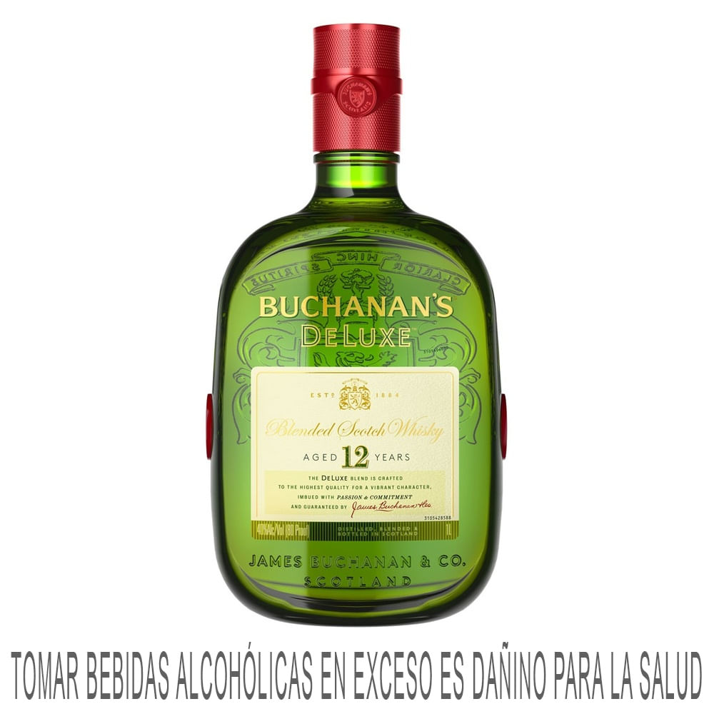 Whisky BUCHANAN'S Deluxe Botella 1L