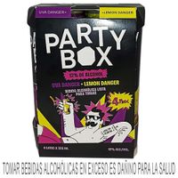 Ready To Drink (RTD) PARTY BOX Mix Uva + Lemon Lata 355ml Paquete 4un
