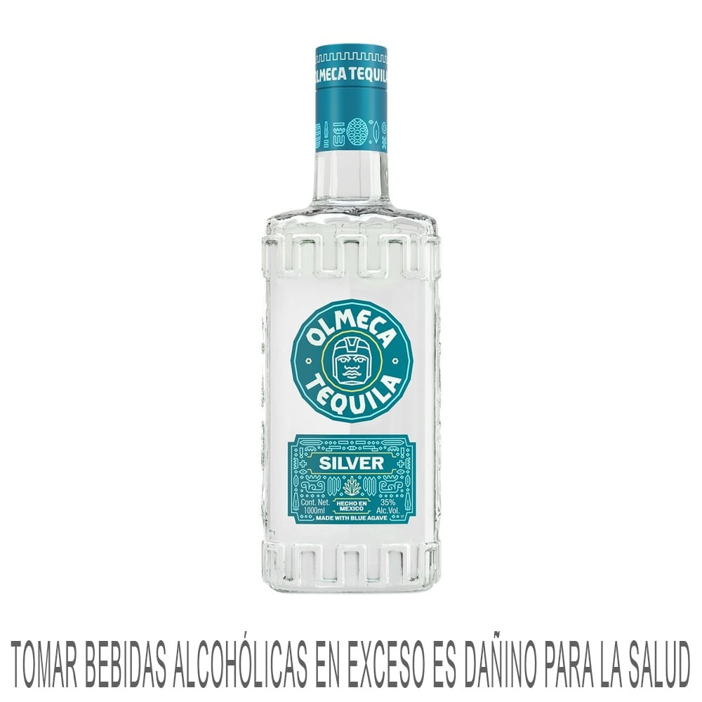 Tequila Blanco OLMECA ALTOS Botella 1L