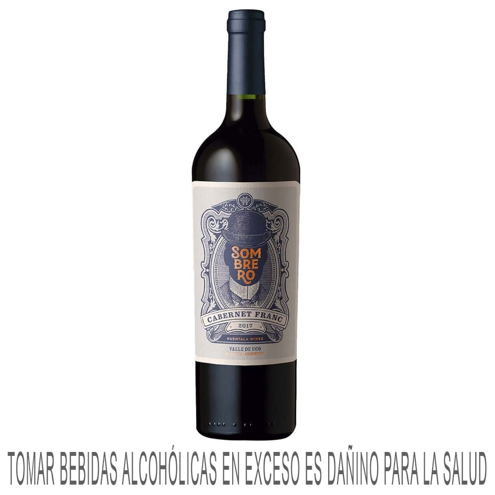 Vino Tinto SOMBRERO Cabernet Sauvignon Botella 750ml