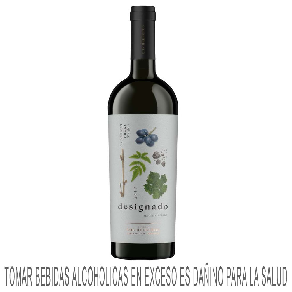 Vino Tinto LOS HELECHOS Cabernet Franc Botella 750ml