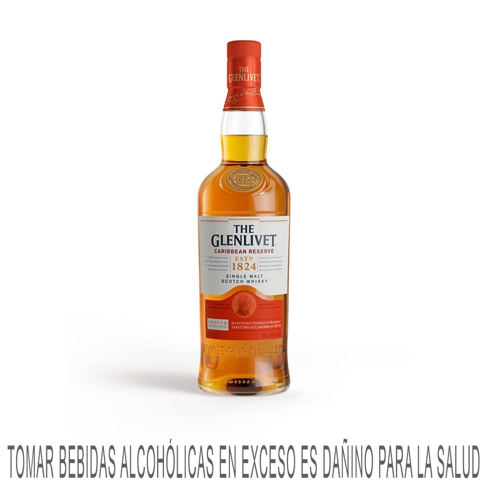 Whisky THE GLENLIVET Caribbean Botella 700ml