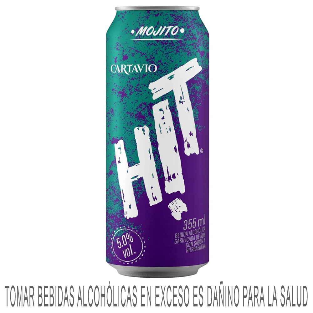 Ready To Drink (RTD) CARTAVIO HIT Mojito Lata 355ml