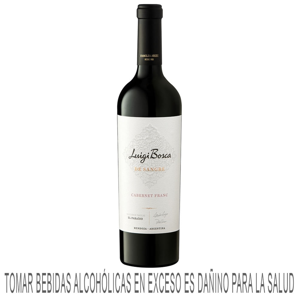 Vino Tinto LUIGI BOSCA DE SANGRE Cabernet Franc Botella 750ml