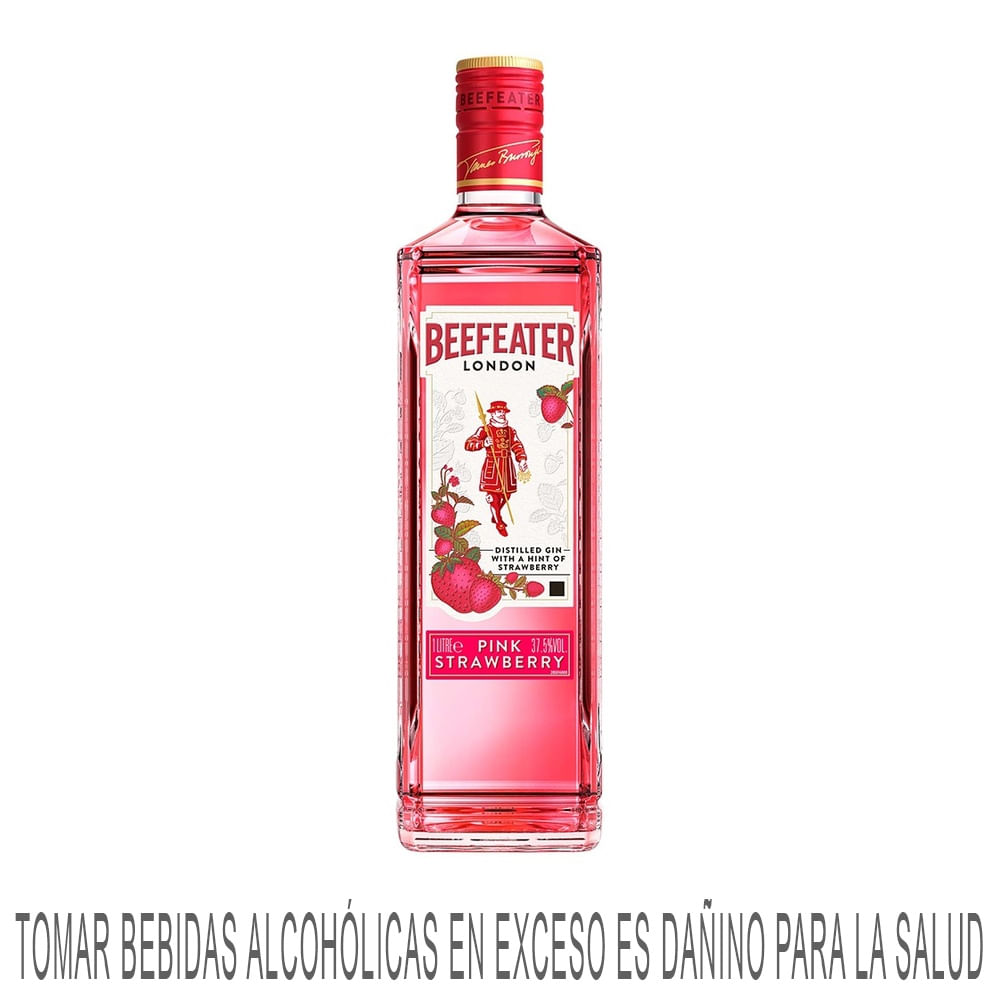 Gin BEEFEATER Pink Botella 1L